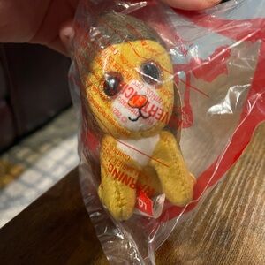 NEW ty Teenie Beanie Boo’s Louie the Lion from Africa stuffed animal